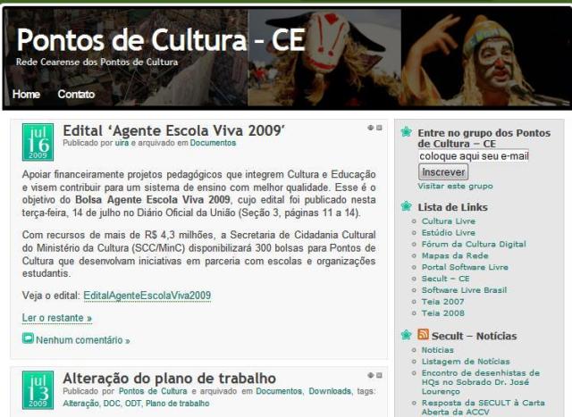 Rede de cultura do Ceará
